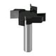 thumbnail image 2 of Broca de cepillado Fresa 2 "Diámetro de corte Herramientas de carpintería 4 Flauta CNC Spoilboard Superficie Router Bit Flattening, 2 of 8