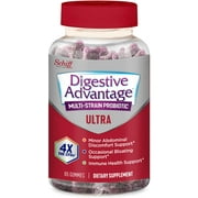 (4 Pack) Digestive Advantage Digestive Advantage Multi-Strain Probiotic Ultra Gummies 65 Gummy