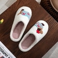 thumbnail image 6 of BERANMEY Cute Animal Puppy Butterfly Dogs Slippers for Women Perfect Soft Plush Comfy Warm Slip-On Slippers fo Women Indoor Fluffy House Slippers for Women and Men Non-slip Fuzzy Flat Slides, 6 of 7