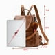 thumbnail image 2 of Mochila Mujer Moda Impermeable Antirrobo Bolsa Para Mujer MARRON CLARO PU mochila, casual, mujer, 2 of 4