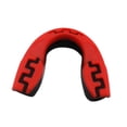 thumbnail image 2 of koolsoo Protège-Dents de Sport Confortable Protection de la Bouche pour Softball Lutte Karaté Rouge et Noir, 2 of 6