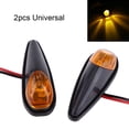 thumbnail image 1 of 2pcs LED Motorcycle Flush Mount Turn  Light Motorbike Indicator Lamp Amber, 1 of 8