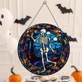thumbnail image 5 of SMKE Halloween Acrylic Diamond Painting Kit with Ghost Pumpkin Design, Window Pendant Craft Set for Home Wall Garden Decor, DIY Hanging Ornament, 5 of 6