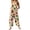 372#Beige, variant on Christmas Pattern Overalls Womens Sleeveless Square Neck Wide Leg Loose Fit Jumpsuits With Side Pockets