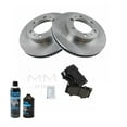 thumbnail image 2 of TRQ Front Ceramic Brake Pad & Rotor Kit w/Chemicals for Tacoma Pickup 4Runner BKA17875 Fits select: 2005-2021 TOYOTA TACOMA, 2003-2009 TOYOTA 4RUNNER, 2 of 5