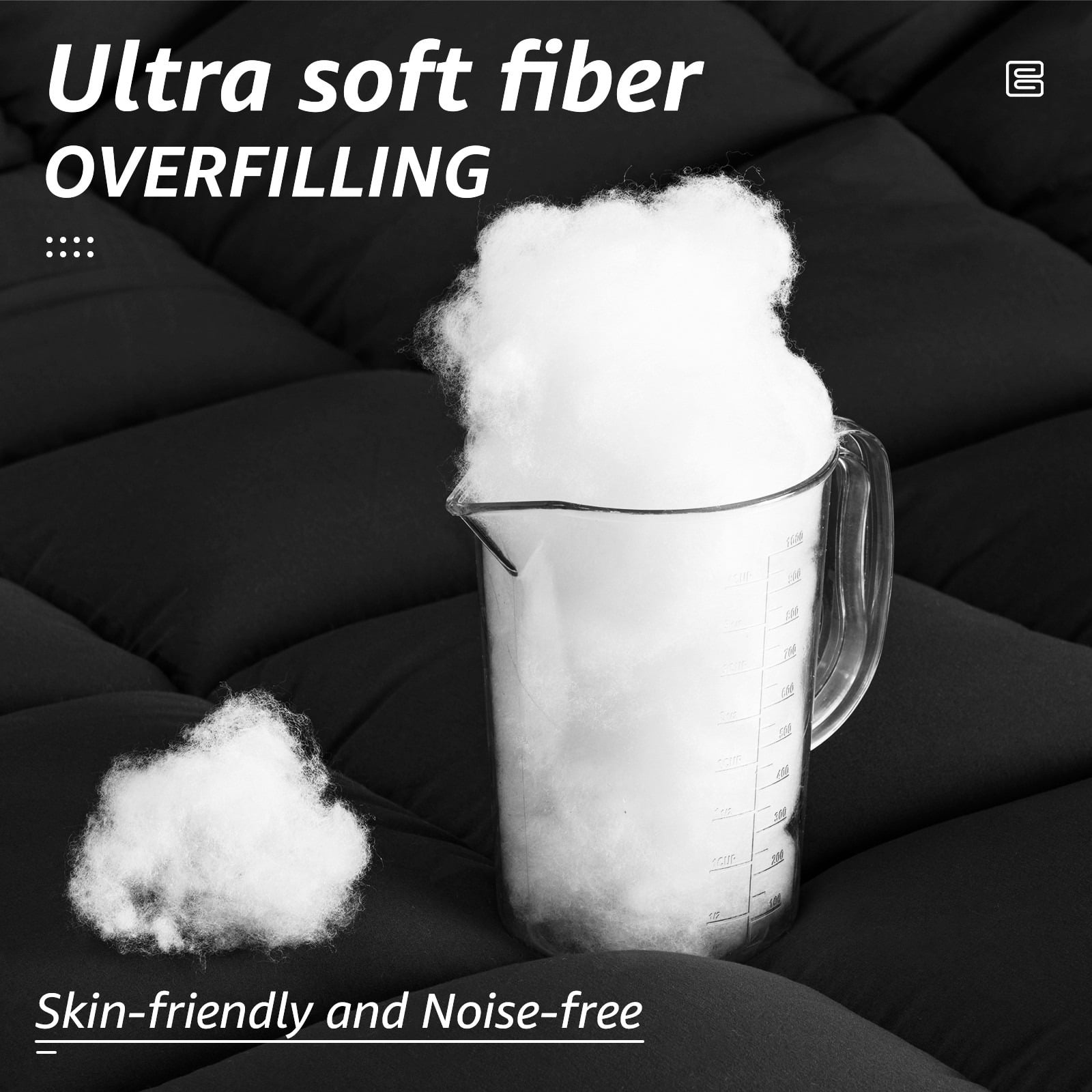 Wulful Gray Comforter King, Hotel Style All Season Lightweight Cooling Microfiber Washable Comforter