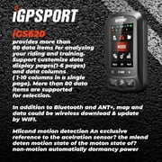 iGPSPORT iGS620 GPS Cycling Computer with Wearable4U Bundle