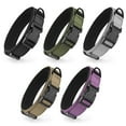thumbnail image 5 of Heavy Duty Dog Collar, Adjustable Nylon Collar with Quick Release Buckle for Small Medium Large Dogs Walking Training, 5 of 9