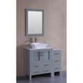 thumbnail image 1 of Mercury Import Group AGR130SQCM1S 42 in. Bosconi Single Vanity Set - Gray, 1 of 1