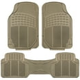 thumbnail image 5 of FH Group Beige Universal Auto Seat Covers Full Set for SUV Car w/ Front & Rear Floor Mats, 5 of 7