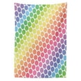 thumbnail image 3 of Ambesonne Colorful Tablecloth Rectangular Table Cover, Eternal Shapes Retro, 52"x70", Multicolor, 3 of 4