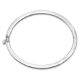 thumbnail image 3 of 14K Solid White Gold 2.5mm Hinged Bangle Bracelet, 3 of 4