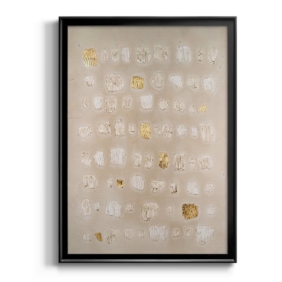 Embellished Cobblestone II Premium Framed Print, in Gold, Black, or Silver - Ready to Hang