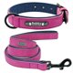 thumbnail image 1 of Leather Dog Collar Leash Set Personalized Customized Dogs Collars 2 Layer Leather Dog Leash For Small Medium Large Dogs Pitbull qym unisex, 1 of 2