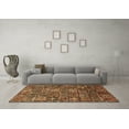 thumbnail image 3 of Ahgly Company Indoor Round Persian Brown Traditional Area Rugs, 4' Round, 3 of 4