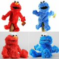 thumbnail image 1 of Sesame Street Elmo Cookie Hand Puppet Plush Toy Kids Best Birthday Gif, 1 of 1
