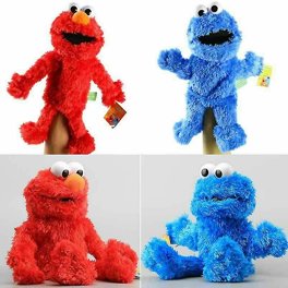 Sesame Street Hand Puppet Plush Toys Elmo Cookie Monster Ernie