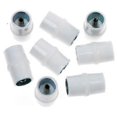 thumbnail image 1 of SupaLec In Line Coaxial Cable Connectors One Size White, 1 of 1