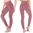 thumbnail image 4 of REALiKUN Women's High Waist Fleece Lined Ankle Length Leggings Workout Yoga Pants, 4 of 5