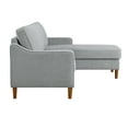 thumbnail image 2 of Studio Living Sorrento Sectional Sofa, Light Gray Fabric, 2 of 5