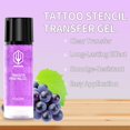 thumbnail image 2 of Gel de transferencia para plantillas de tatuaje POSEIDON 120 ml con aroma a uva, 2 of 9