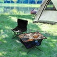 thumbnail image 5 of BZSMCE Camping Tables Simple Folding Table Feline and Canine Friends Pattern Size:23.6*15.7in, 5 of 7