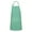 Green Daisy Flower-1, variant on Light Blue Daisy Flower Pattern Apron-Garden Aprons for Women with Pockets-Cotton Linen Waterproof Kitchen Cooking Gardening Aprons Adjustable for Kitchen,Cooking,BBQ and Salon 33x27 Inch