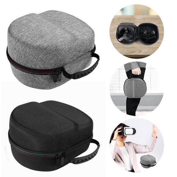 Estuche de almacenamiento para auriculares Oculus Quest 2 Vr Eye, bolsa de accesorios para auriculares, negro Hy