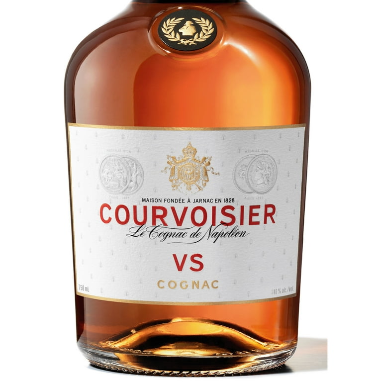 Courvoisier Vs Cognac, 750 ml Bottle, 40% ABV - Walmart.com