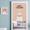thumbnail image 2 of Cortinas divisorias de habitación con estampado navideño Conejo Beige L, 2 of 9
