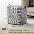 thumbnail image 2 of Christmas Savings!Foldable Storage Bags,Closet Organizer Bin Clothes Storage Bag Wardrobe Sorting Storage Box Portable Winter Cup Storage Box,with Reinforced Handles Clothes Storage Container Holiday, 2 of 6