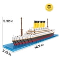 thumbnail image 2 of 2035 PCS Titanic Architecture Micro Building Bricks Model Kit for Adults – Detailed Architectural Display Model – Ages 14+, 2 of 7