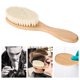 thumbnail image 5 of Cepillo para Peinar El Cabello, Pelo de Cabra, Suave, Cómodo, Saludable Para Dar Forma a la Cabeza de Aceite, Grabado del Cabello, Limpieza del Hogar, Mini Ligero, 5 of 7