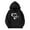 Black, variant on Children Girls Hooded Sweatshirts Long Sleeved Pattern Printed Hoodie Round Neck Hooded Top Hooded Sports Hoodies