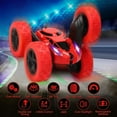 thumbnail image 3 of Remote Control Double Sided Stunt Car (Red), 3 of 9