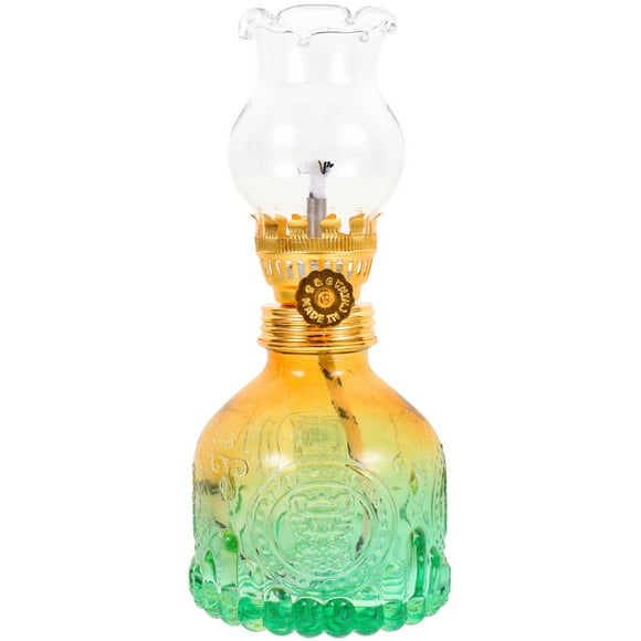 Clear Kerosene Lamp Indoor Kerosene Lamp Glass Kerosene Lamp Decorative Oil Light