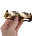 thumbnail image 3 of Unique Bargains 1 Pc Cute Cartoon Hair Comb Brown Acetate Sheet, 3 of 5