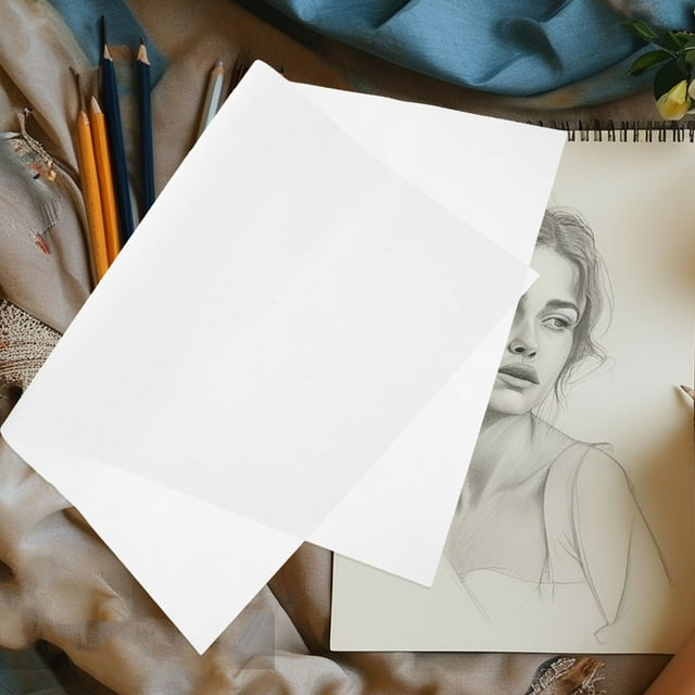 WRITWAA 50Pcs White Craft Packing Paper Sheets Multipurpose Newsprint for Drawing Sketching and Shipping