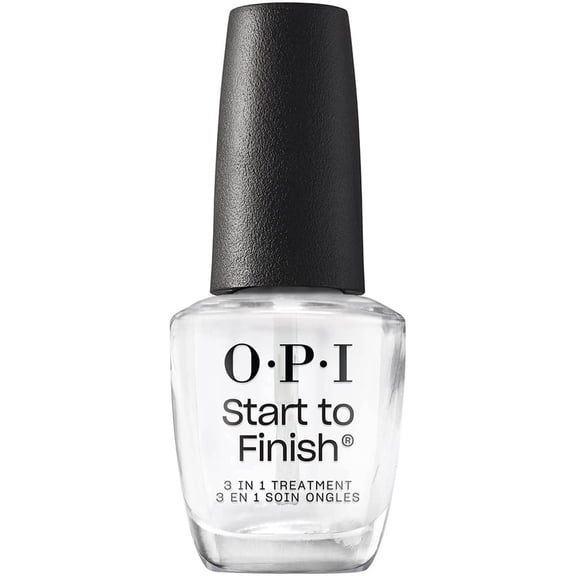 OPI Start to Finish, 3-in-1 Treatment, Nail Polish, 0.5 fl oz