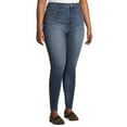 thumbnail image 2 of Terra & Sky Women's Plus Size Skinny Jeans, Regular and Petite, 2 of 7