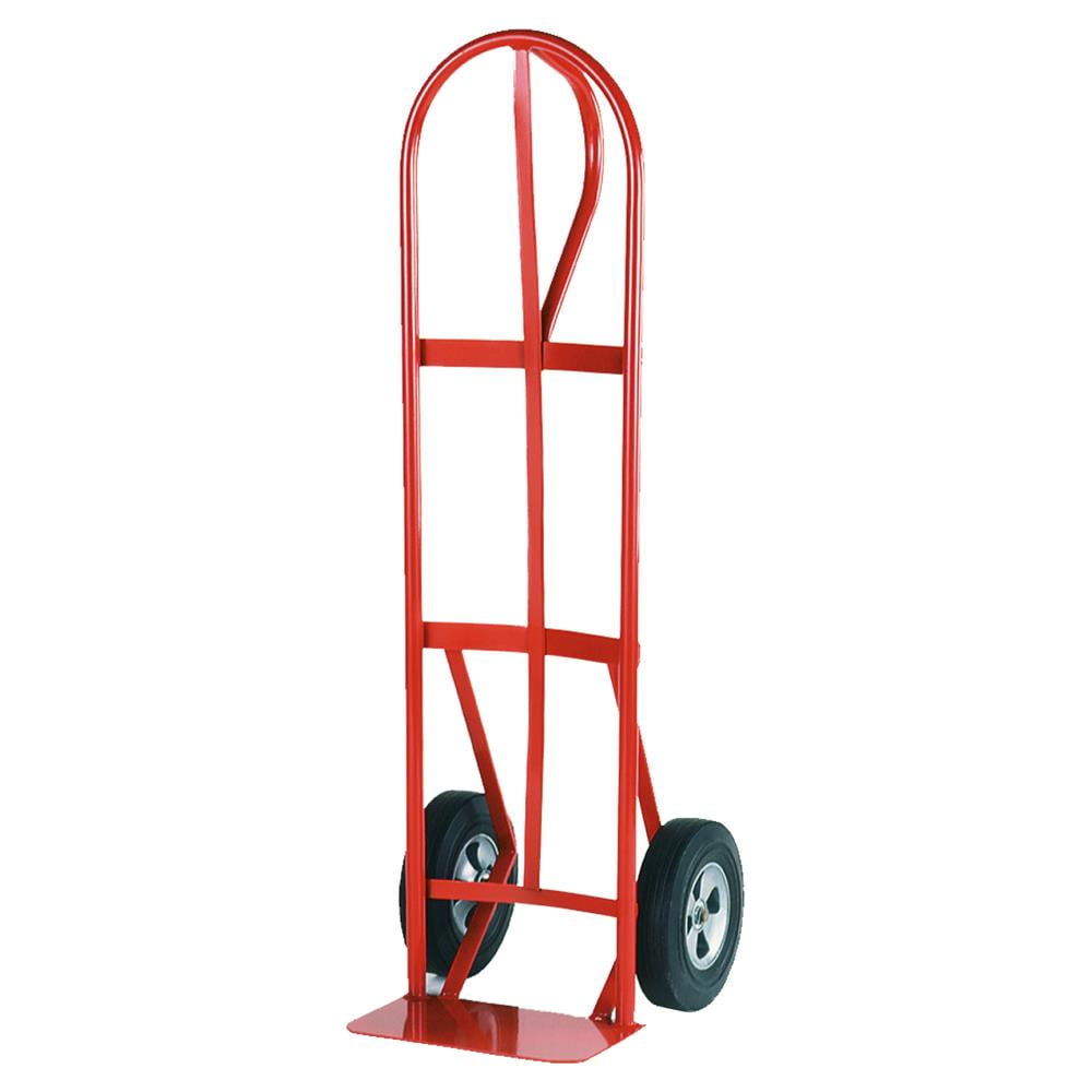 Milwaukee Hand Trucks 30151 Flow Back Handle Truck with 7-Inch Puncture Proof Tires 