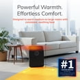 thumbnail image 2 of Lasko CC18306 Black 1500W 2 Speed, Remote, Timer, Thermostat Ceramic Console Space Heater, 2 of 15