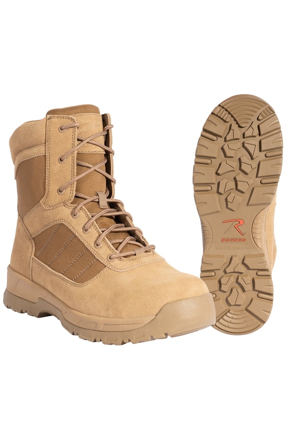 Guardian AR 670-1 Coyote Brown 8 Inch Tactical Boot | 11.5