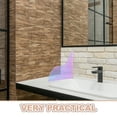 thumbnail image 3 of LOLIPPYY 2 Pcs Bath Splash Board Acrylic Water Splash Prevention for Washbasin Home Use in Multi Color, 3 of 6