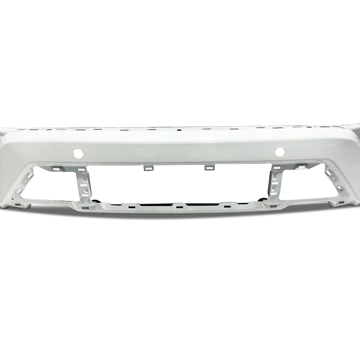 Fit For Ford F-150 2021-2023 Star White Front Bumper With fog light holes and 6 Sensor Holes
