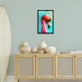 thumbnail image 4 of Stupell Industries Eclectic Flamingo Basking in Bokeh Black Floating Frame Canvas Art, 17 x 25, by Graffitee Studios, 4 of 8