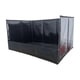 thumbnail image 2 of Caja de arena plegable para perros, orinal de interior con paredes altas y soporte para almohadillas para orina de perro Negro L, 2 of 7