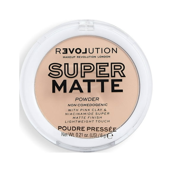 Relove by Revolution Super Matte Pressed Powder - Vanilla