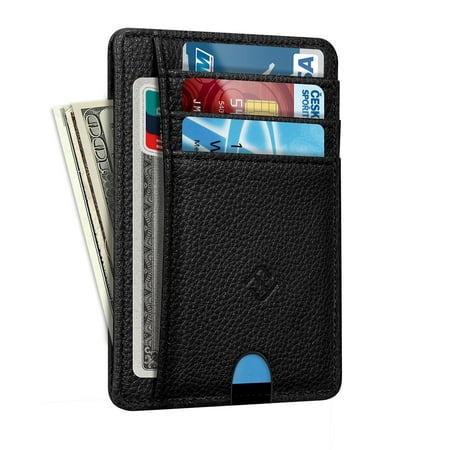 Fintie RFID Credit Card Holder Minimalist Card Cases & Money Organizers Front Pocket Wallet for Men & Women (Best Minimalist Business Cards)