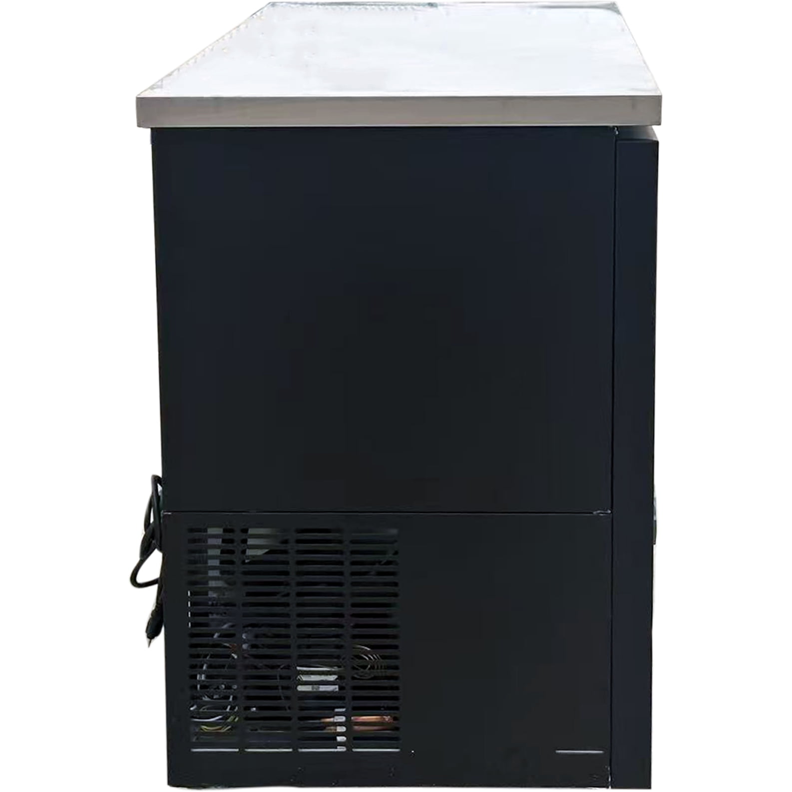 48" Commercial Back Bar Cooler – NSF Certified Beer Case Refrigerator with Solid Doors, R290, 11.8 Cu.Ft